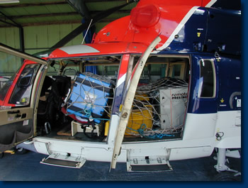 ROV system in chopper